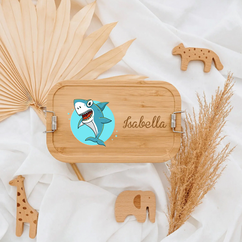 Personalized Children's Stainless Rainbow Lunch Box