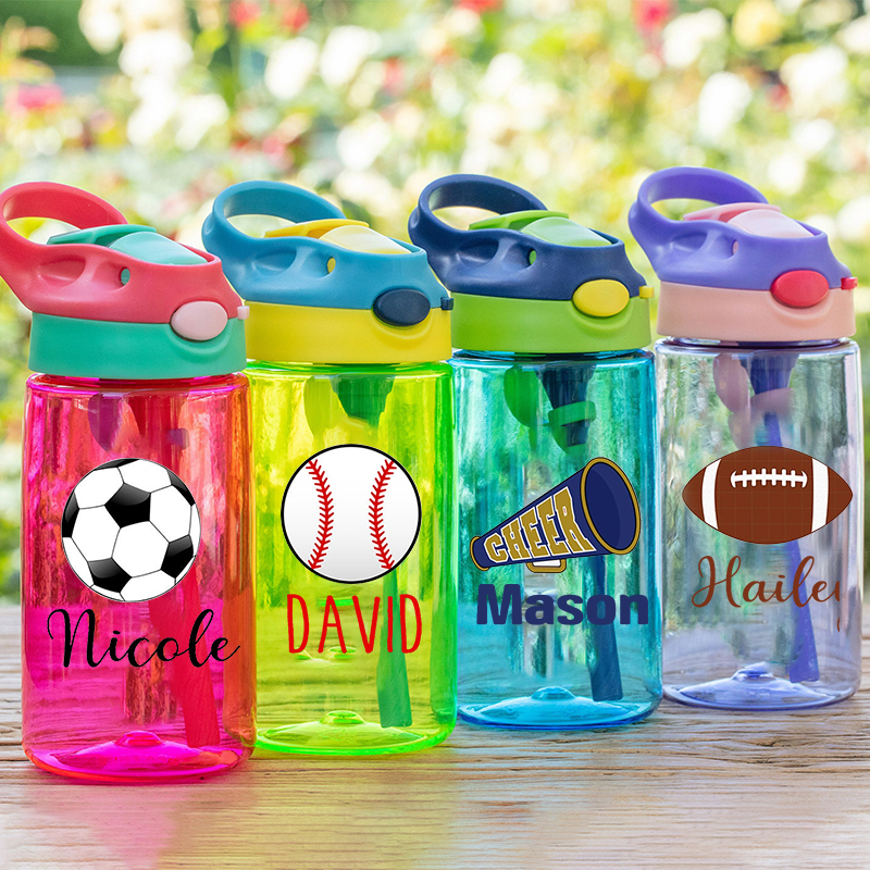 Personalised BPA Free 16oz Kid Water Bottles | YouBottle09