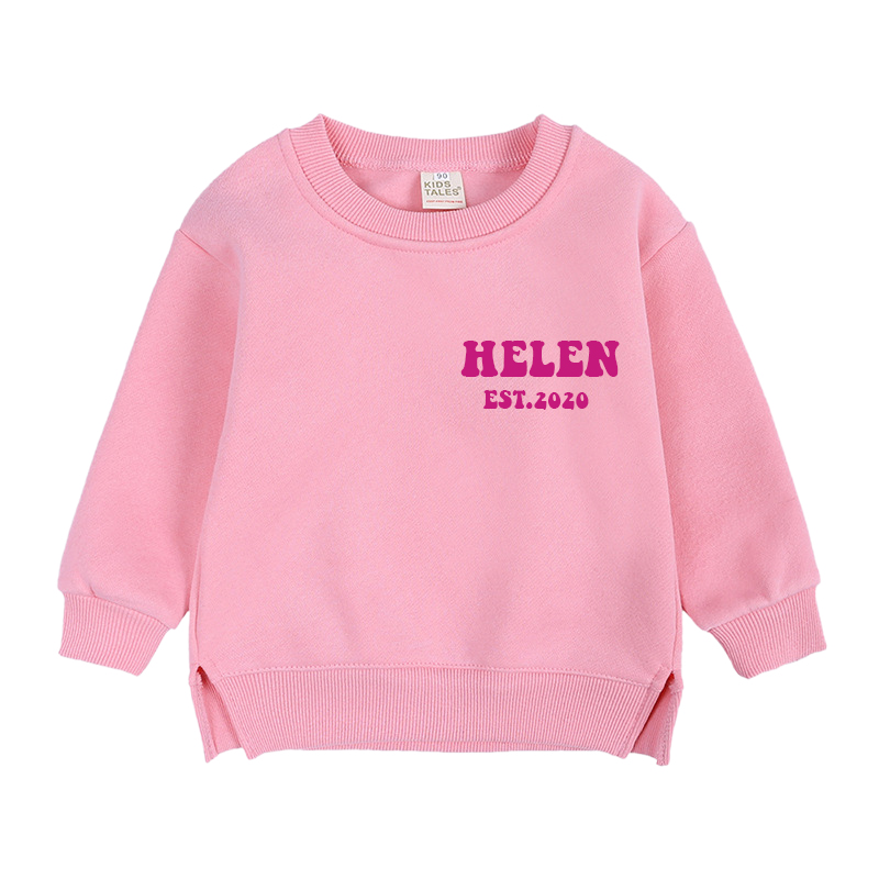 Personalized Kid Cozy Soft Crewneck Sweatshirt | inSweatshirt12