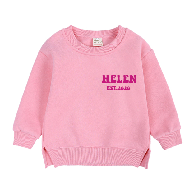 Personalized Kid Cozy Soft Crewneck Sweatshirt | inSweatshirt12