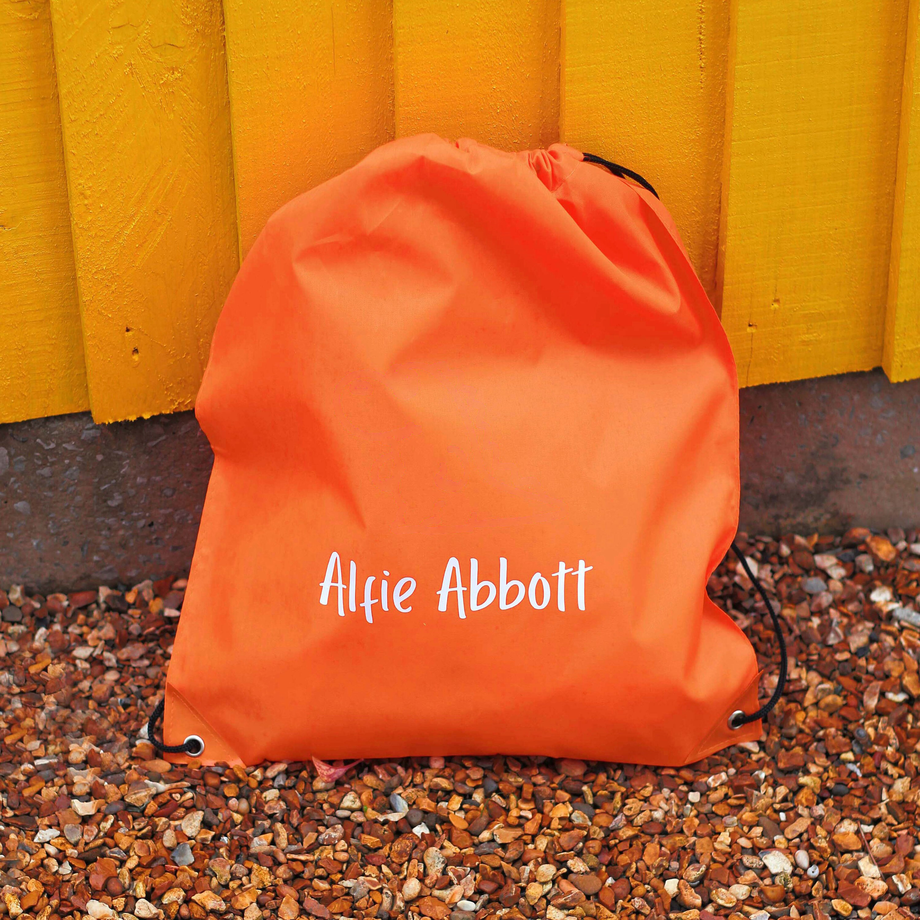 Personalized Kid's Drawstring Rucksack Bag | KKPack16