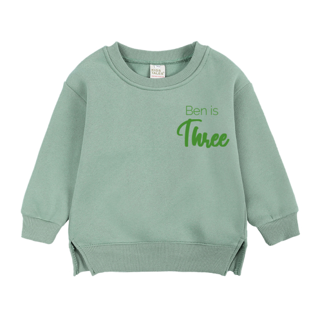 Personalized Kid Cozy Soft Crewneck Sweatshirt | inSweatshirt17