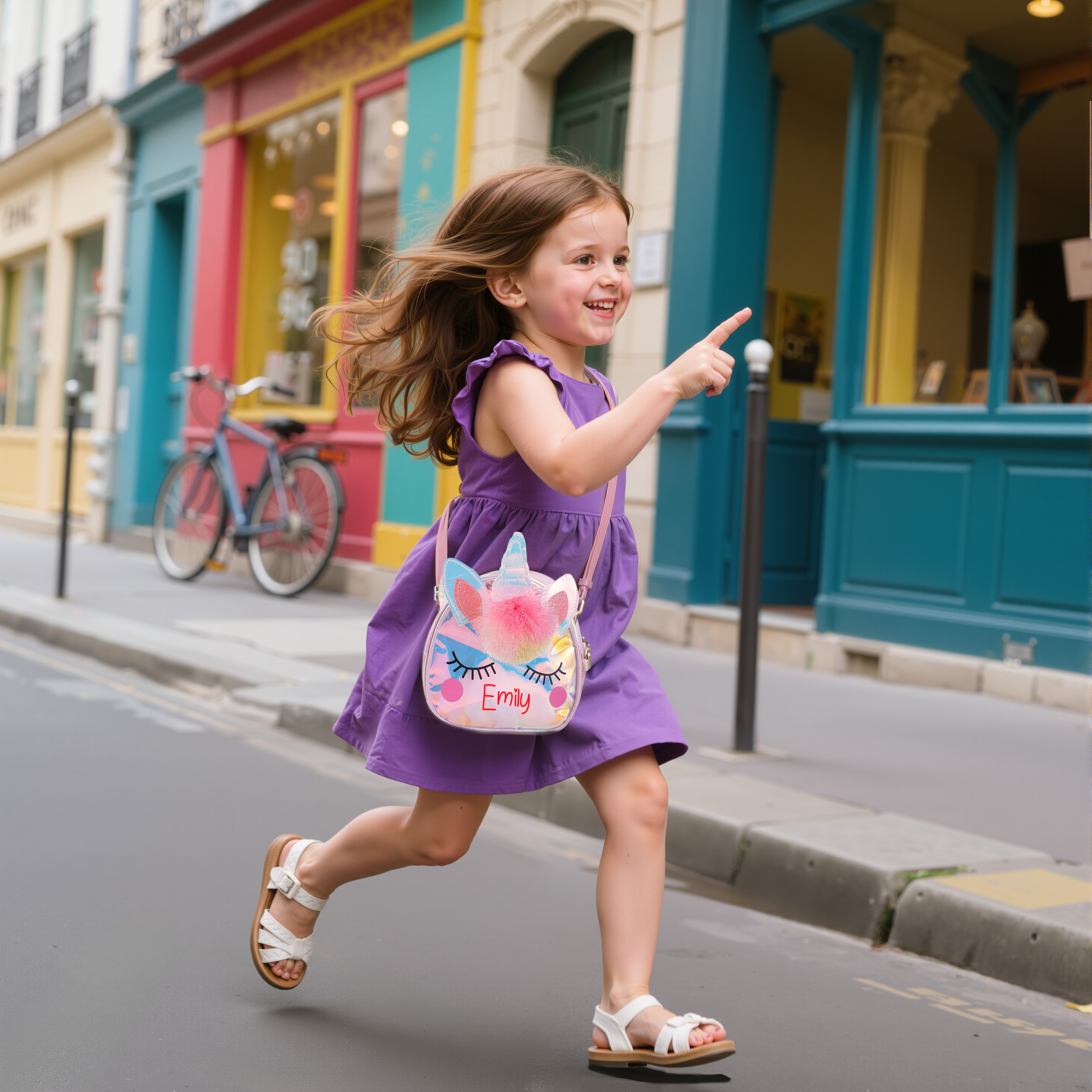 Personalized Girls Birthday Unicorn Purse