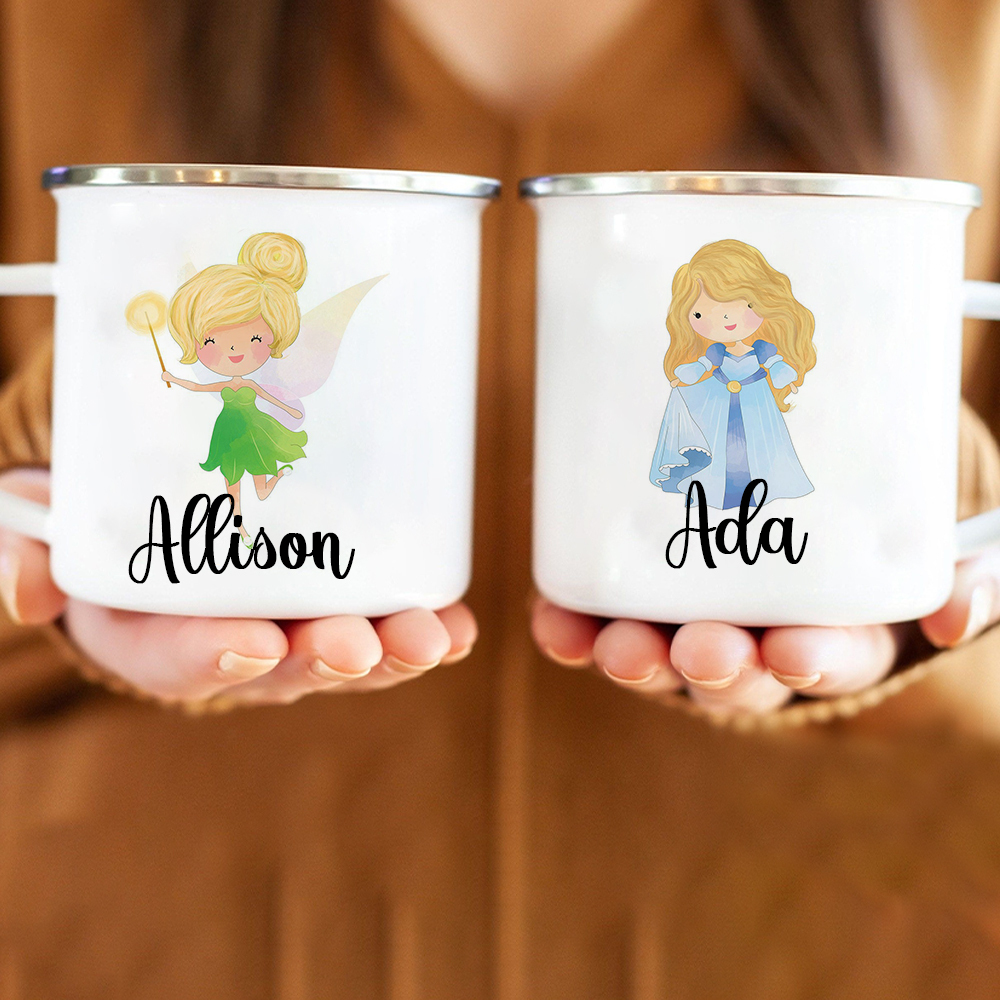 Personalised 12oz Princess Mugs for Kids  | KidMug04