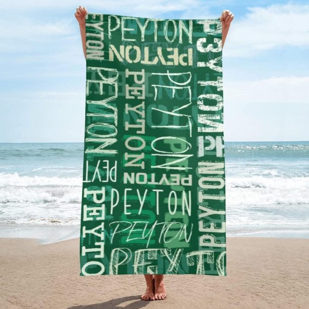 Personalized Lovely Kid Towel for Summer & Beach | CWTowel92