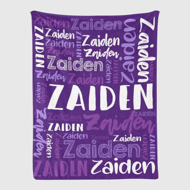 Personalized Lovely Kid Blanket for Comfort & Unique | BKKid108