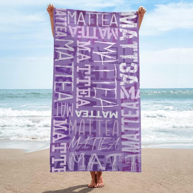 Personalized Lovely Kid Towel for Summer & Beach | CWTowel92
