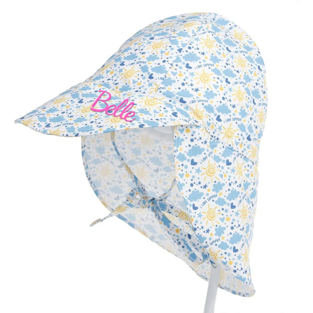 Personalized Kid Summer UV Protection Hat