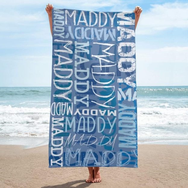 Personalized Lovely Kid Towel for Summer & Beach | CWTowel92