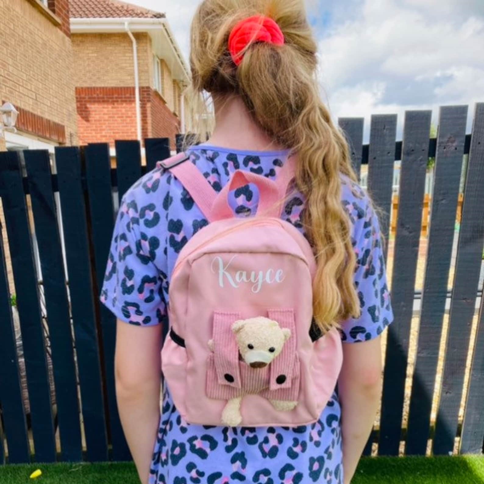 Personalized Bear Back to School Backpack