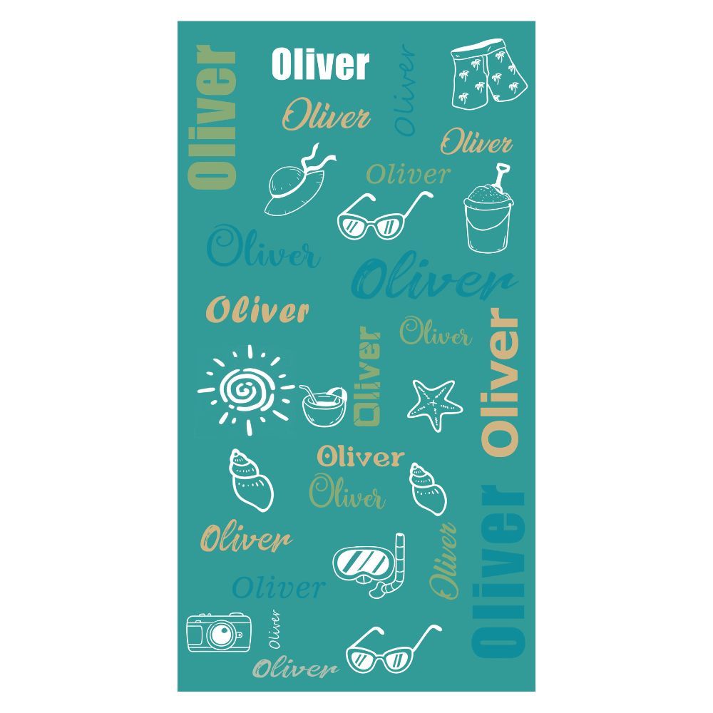 Personalized Lovely Kid Towel for Summer & Beach | CWTowel80