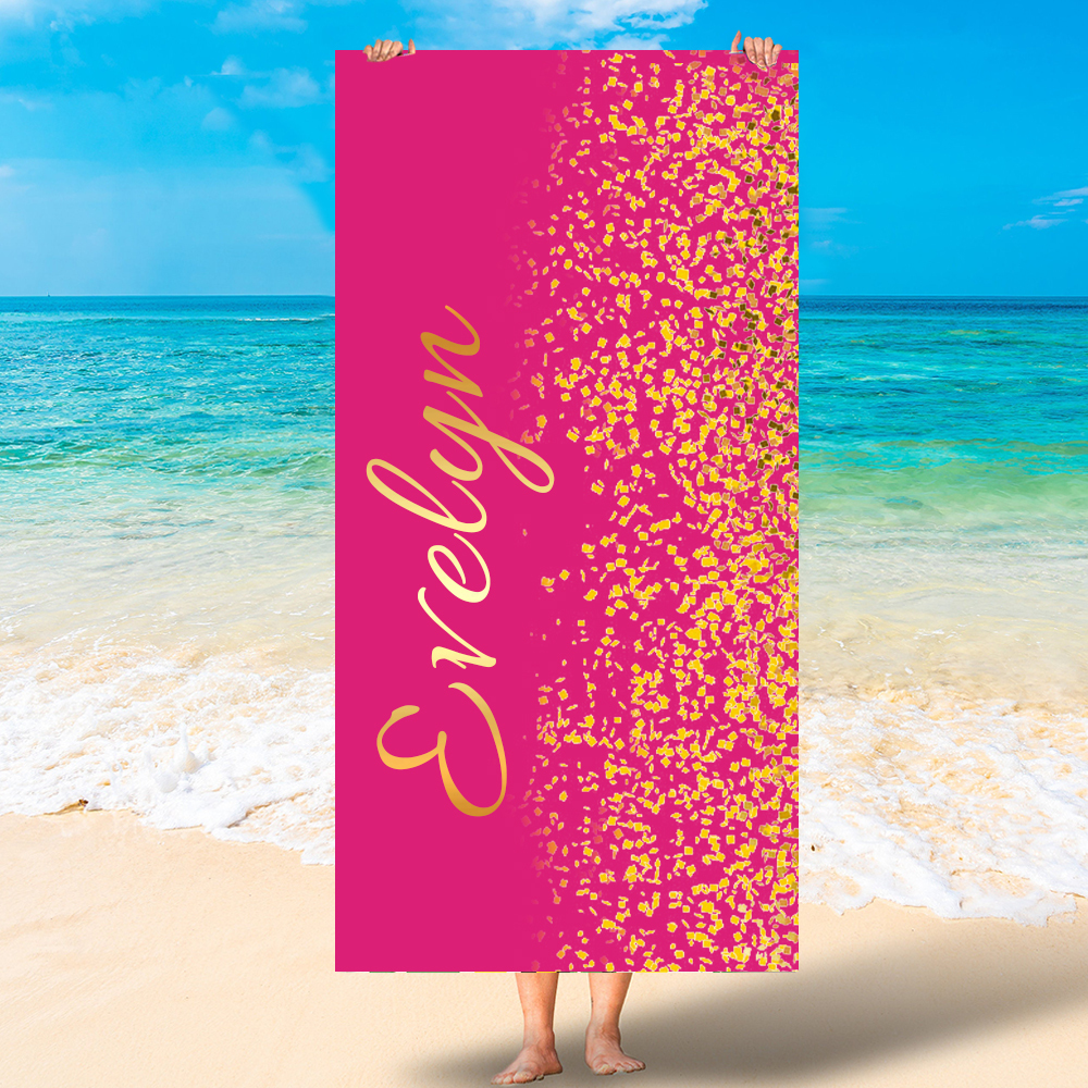 Personalized Monogrammed Beach for Summer & Beach | KKTowel58