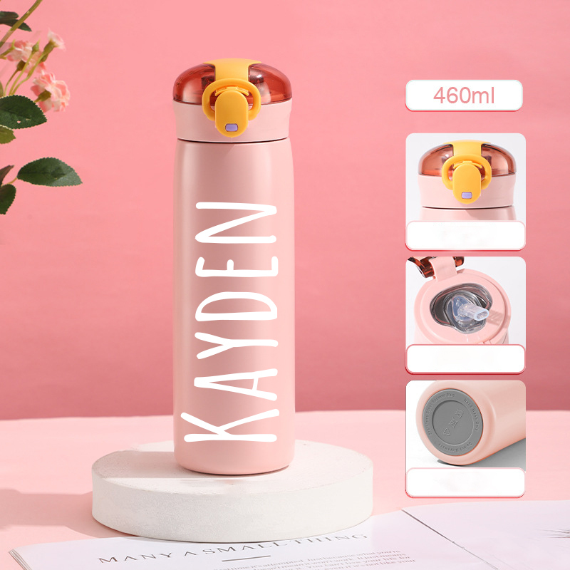 Personalised BPA Free 11oz / 16oz Stainless Steel Water Bottle | Youbottle29