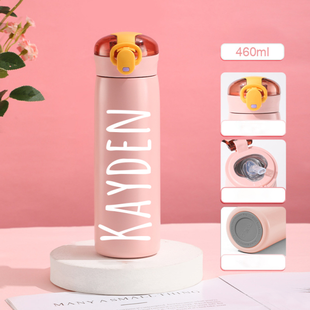 Personalised BPA Free 11oz / 16oz Stainless Steel Water Bottle | Youbottle29