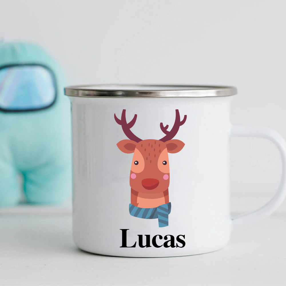 Personalised 12oz Merry Christmas Mugs for Kids  | KidMug20