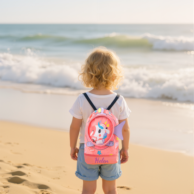 Personalized Kid Summer Packable Waterproof Backpack