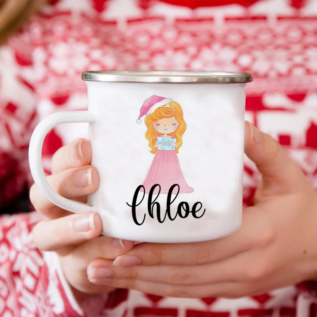 Personalised 12oz Princess Mugs for Kids  | KidMug04