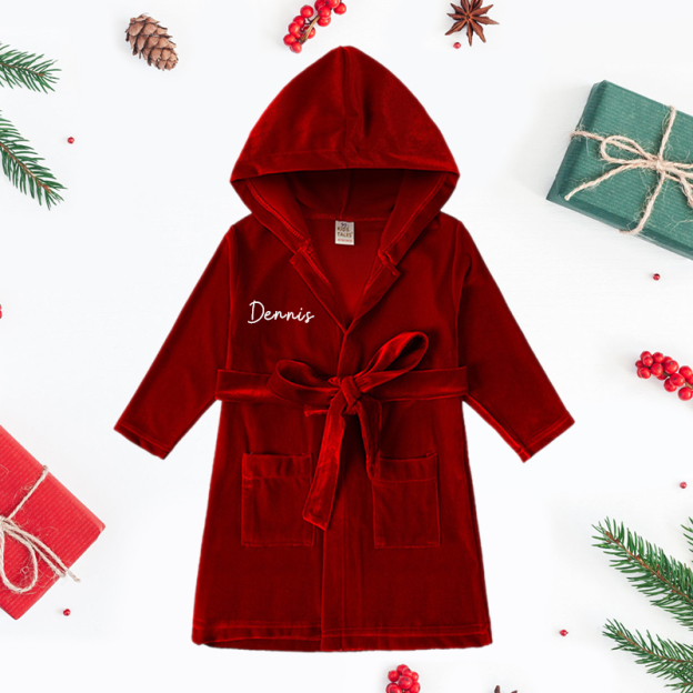Personalized Embroidered Kids Christmas Outfit | inSet20