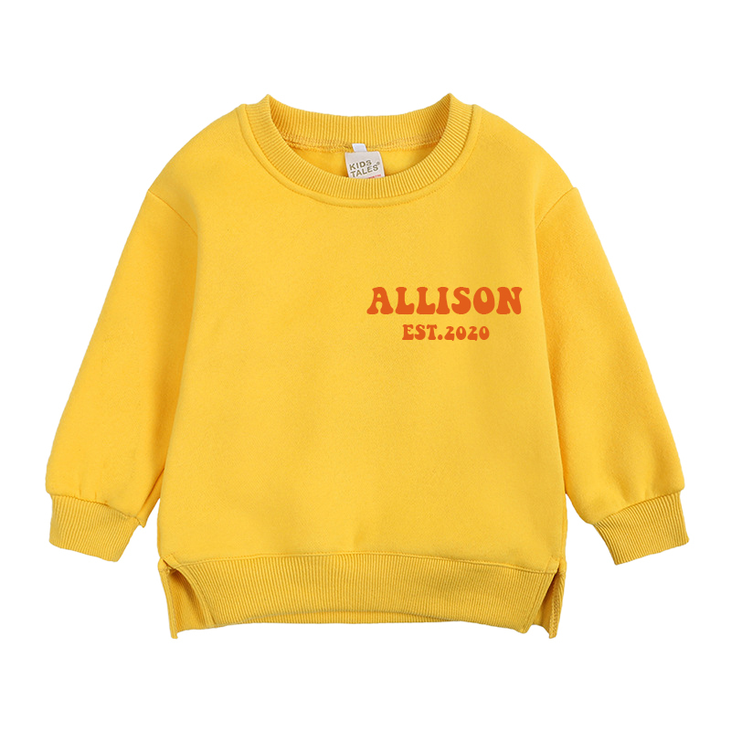 Personalized Kid Cozy Soft Crewneck Sweatshirt | inSweatshirt12