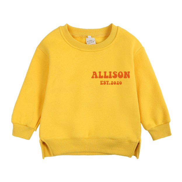 Personalized Kid Cozy Soft Crewneck Sweatshirt | inSweatshirt12