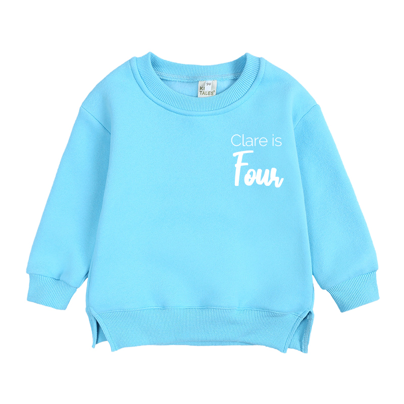 Personalized Kid Cozy Soft Crewneck Sweatshirt | inSweatshirt17