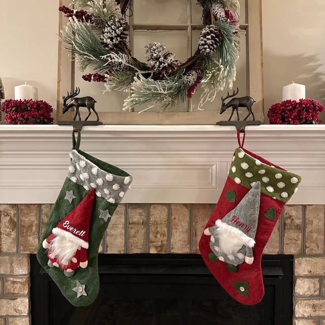 Personalized Gnomes Christmas Stocking