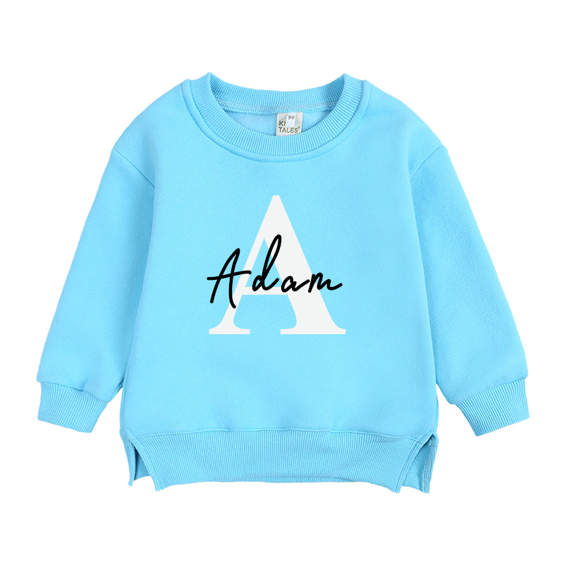 Personalized Kid Cozy Soft Crewneck Sweatshirt | inSweatshirt24