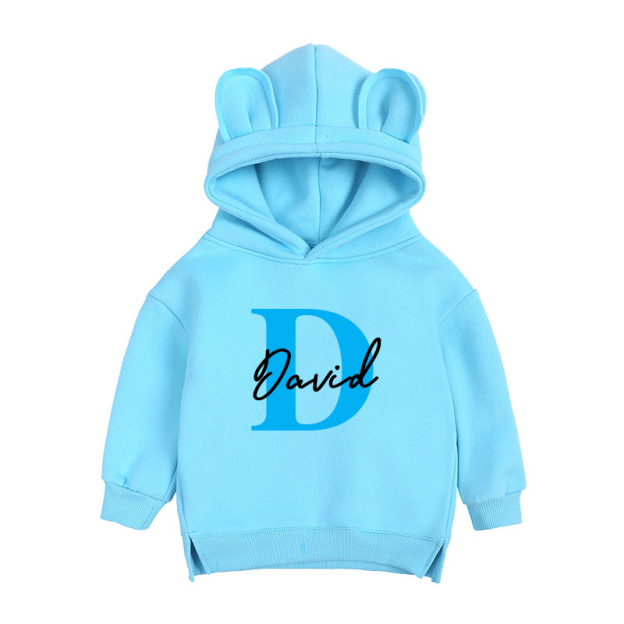 Personalized Kid Cozy Soft Bear Crewneck Sweatshirt | inSweatshirt26