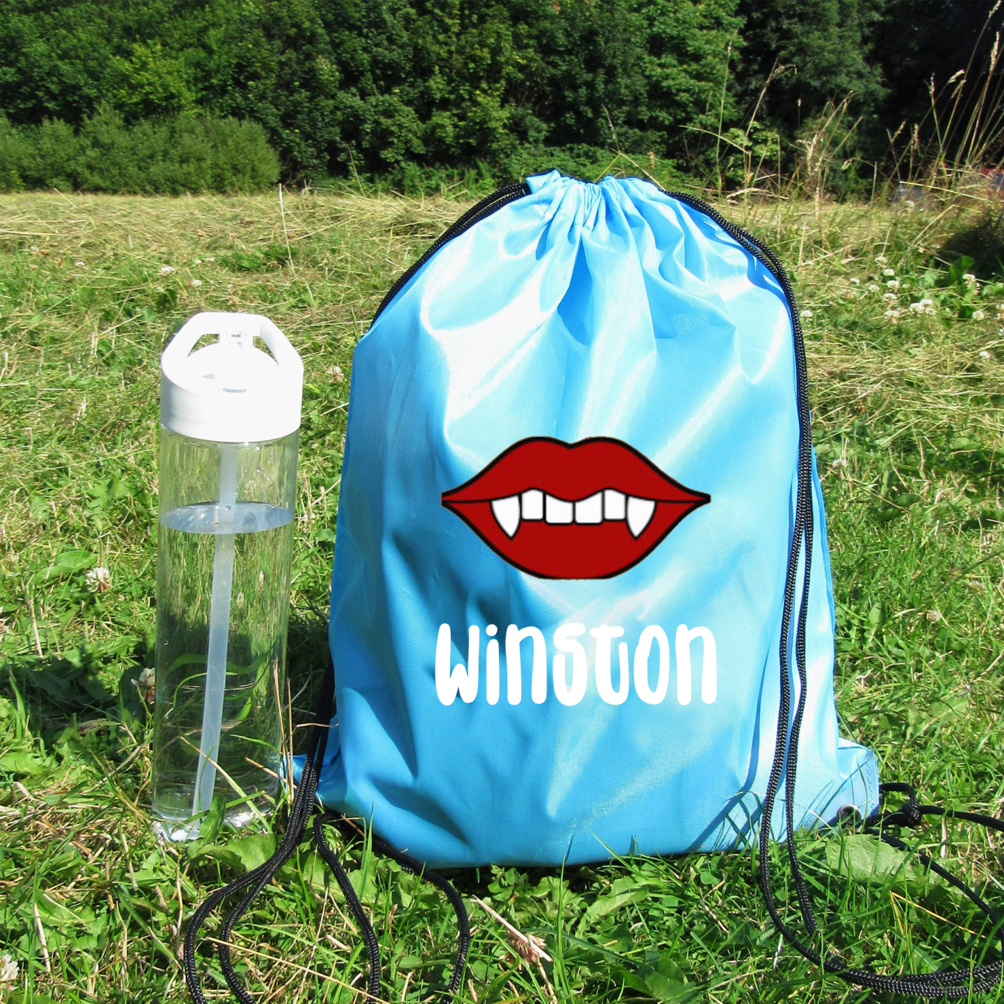 Personalized Kid's Halloween Drawstring Rucksack Bag | KKPack18