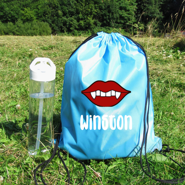 Personalized Kid's Halloween Drawstring Rucksack Bag | KKPack18