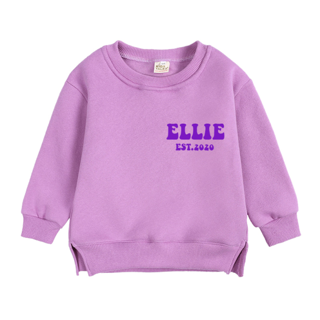 Personalized Kid Cozy Soft Crewneck Sweatshirt | inSweatshirt12