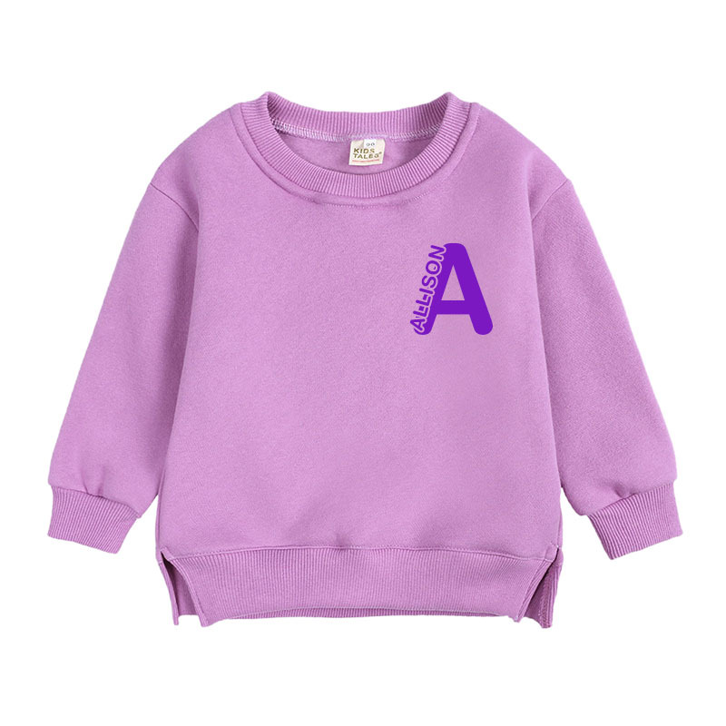 Personalized Kid Cozy Soft Crewneck Sweatshirt