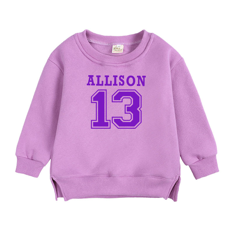 Personalized Kid Cozy Soft Crewneck Sweatshirt | inSweatshirt19