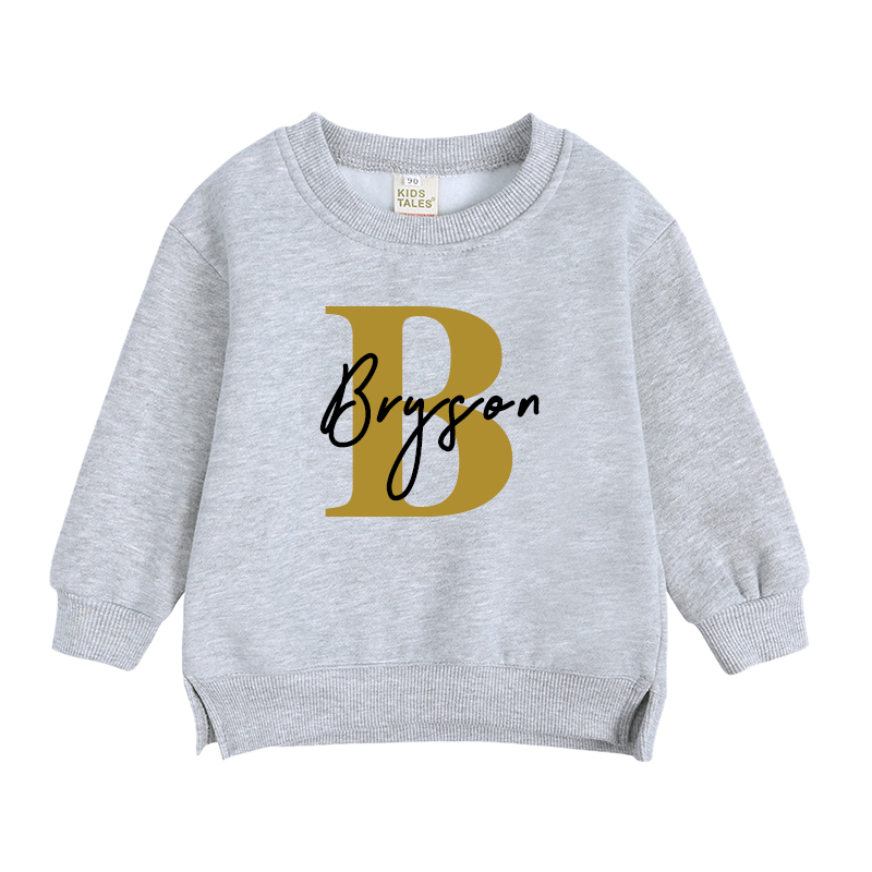 Personalized Kid Cozy Soft Crewneck Sweatshirt | inSweatshirt24