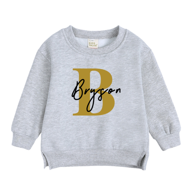 Personalized Kid Cozy Soft Crewneck Sweatshirt | inSweatshirt24