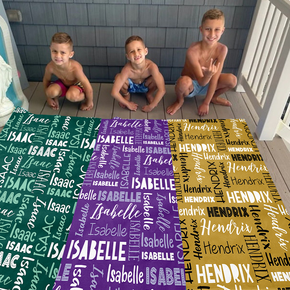 Personalized Lovely Kid Towel for Summer & Beach | CWTowel59