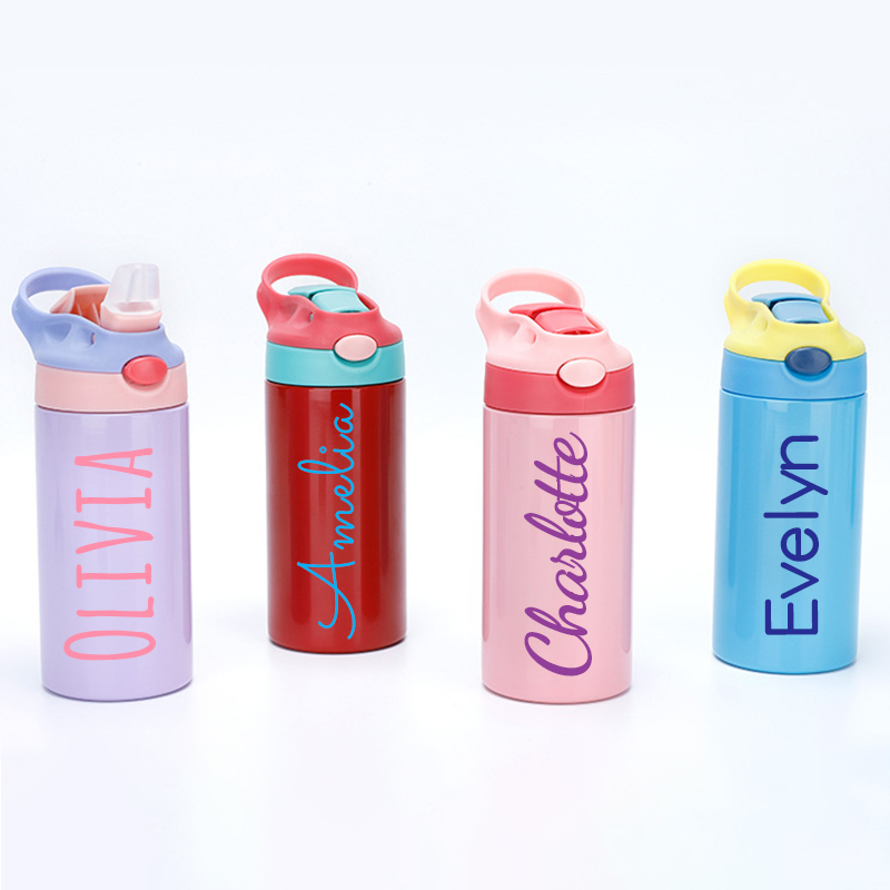 Personalised BPA Free 12oz Cute Design Kid Water Bottles | YouBottle19