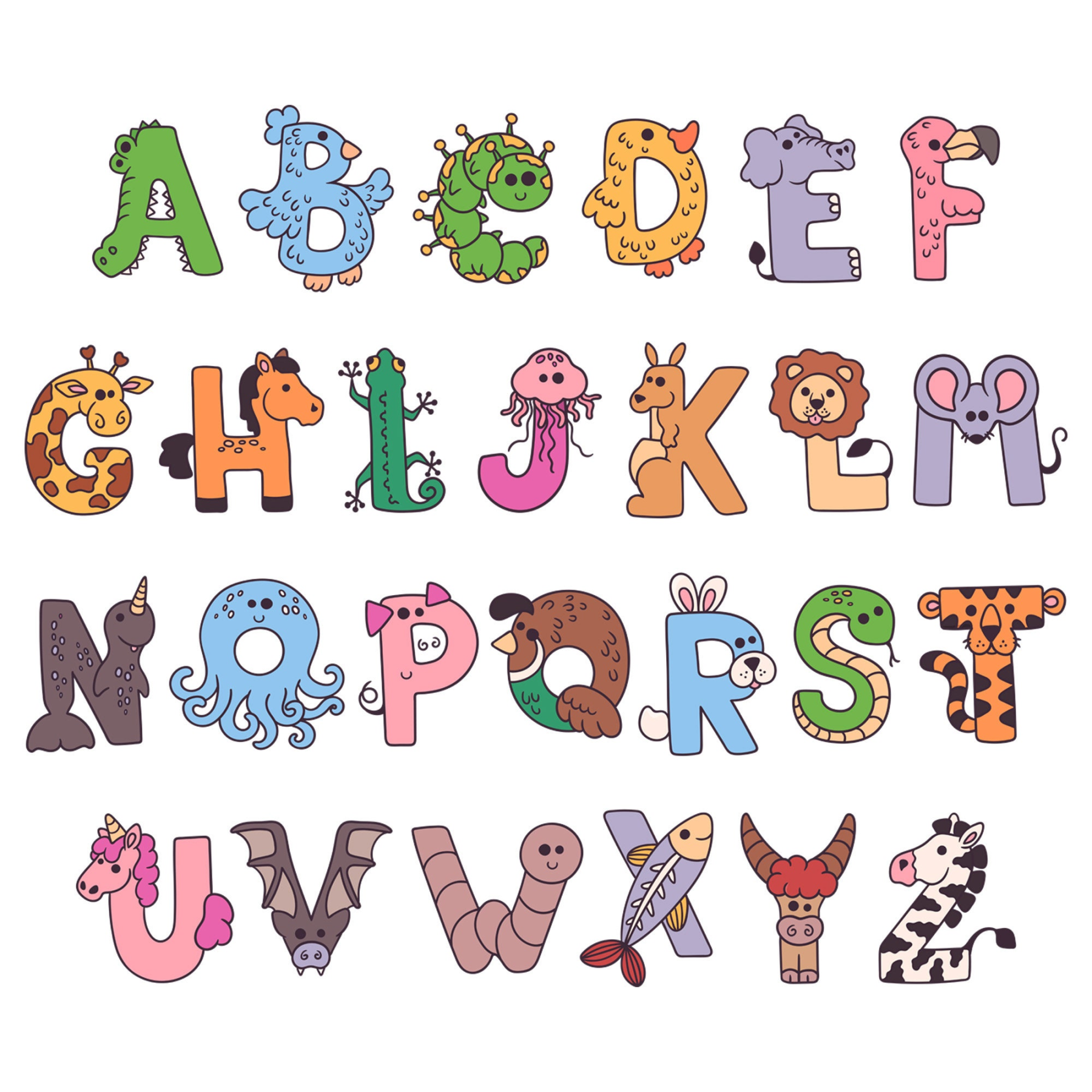 Personalised 12oz Letter Mugs for Kids  | KidMug08