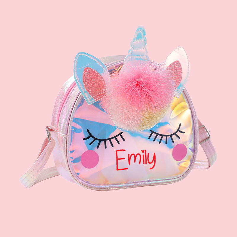 Personalized Girls Birthday Unicorn Purse