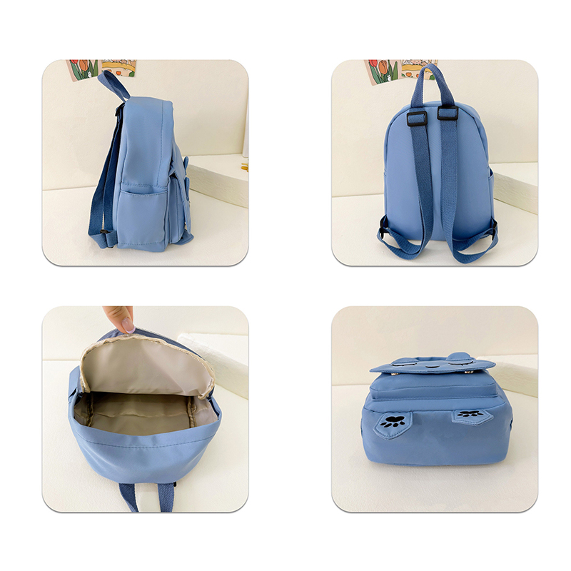 Personalized Cat Embroidered Backpack