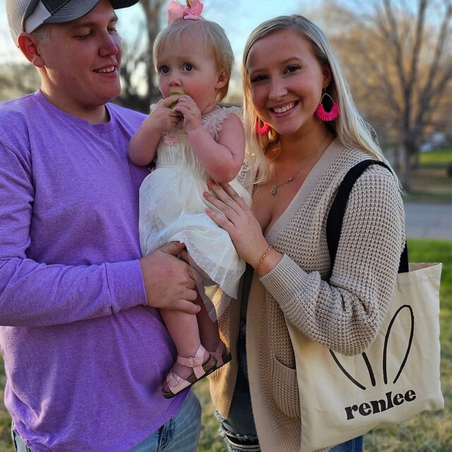 Personalized Easter Egg Hunt Tote Bag 