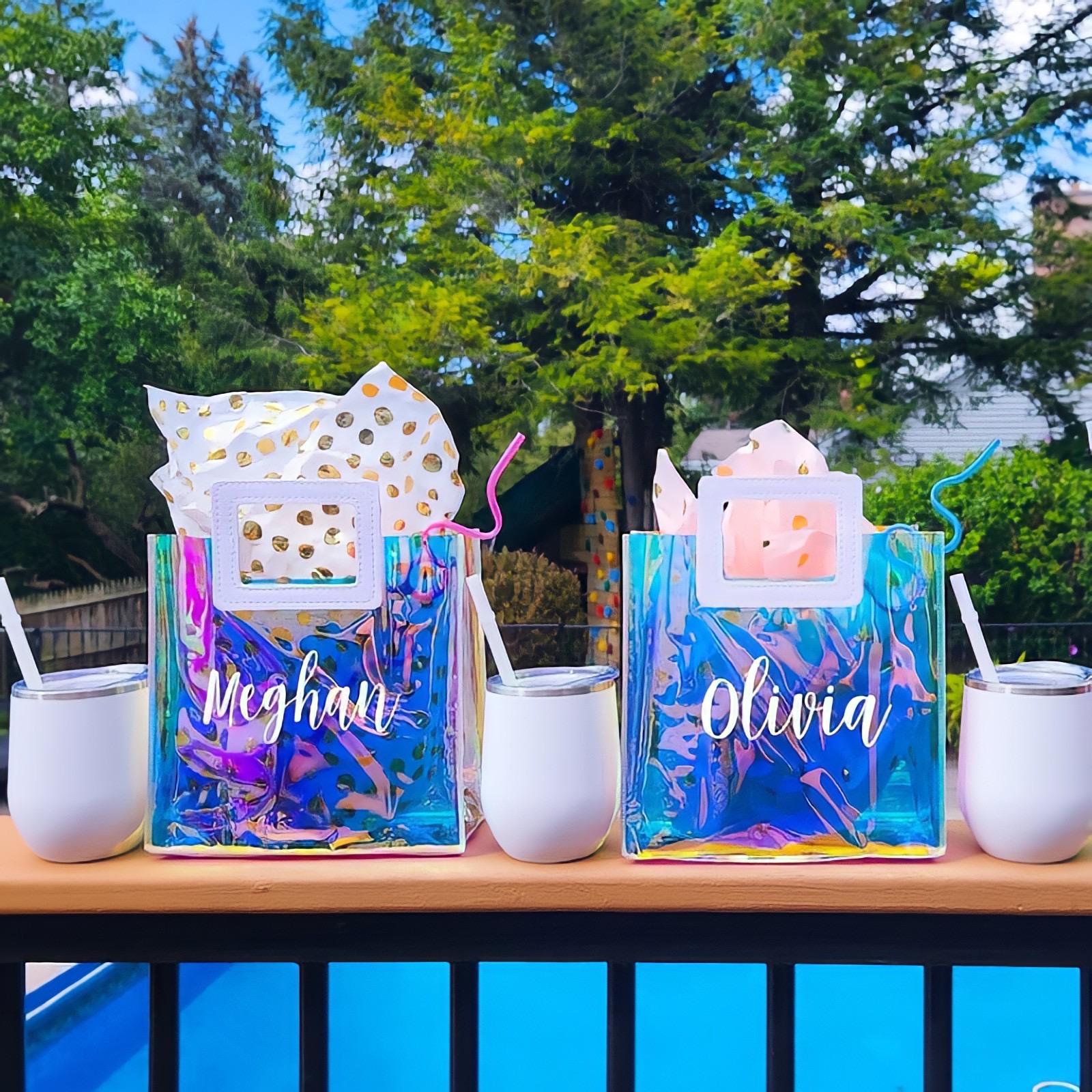 Personalized Kid Small Party Beach Bag 