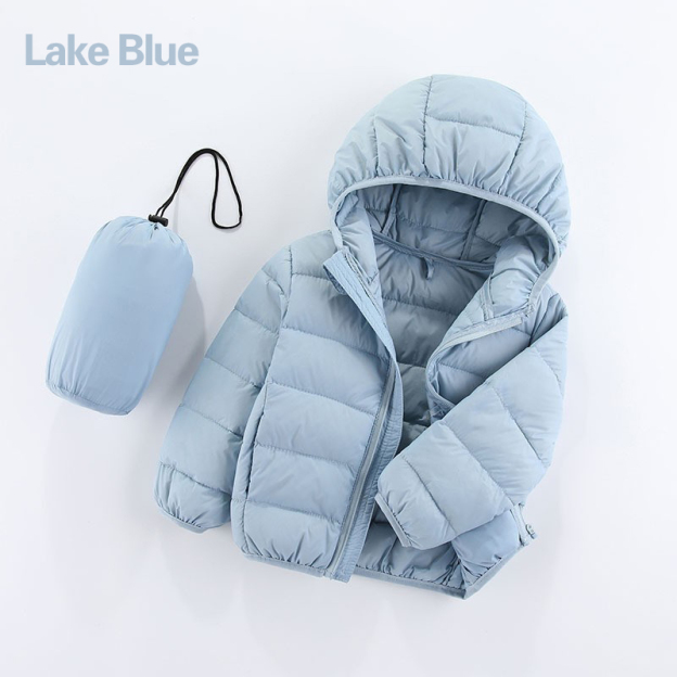 Personalized Hand Patch Kids Lightweight Puffer Jacket | inJacket05