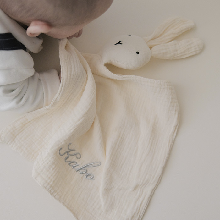 Personalized Baby Embroidery Comforter Sleep Toy | CWToy03