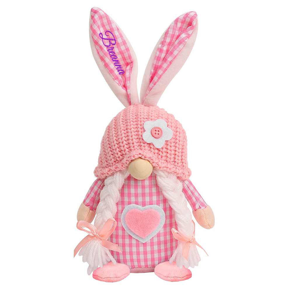 Personalized Kid Easter Gnome Doll 