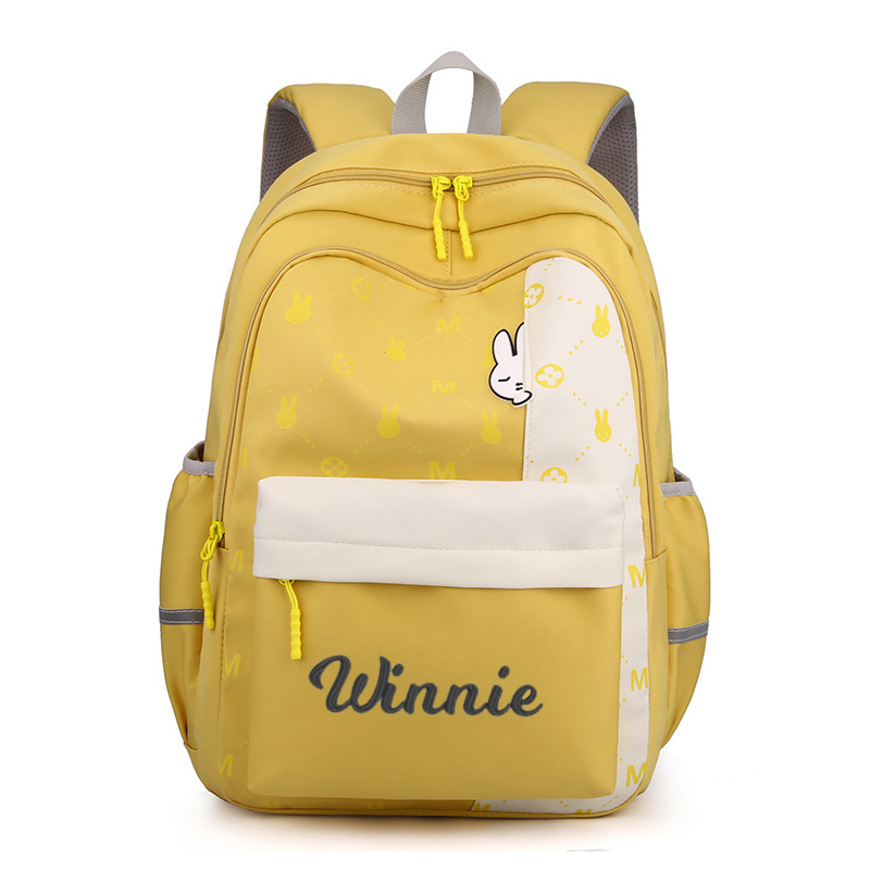 Personalized Embroidery Color School Backpack