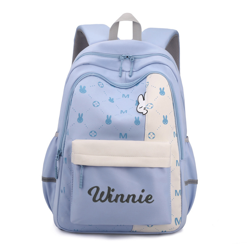 Personalized Embroidery Color School Backpack