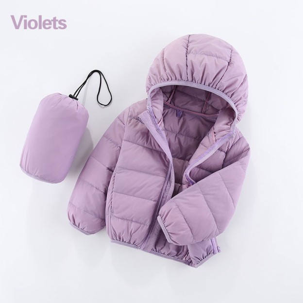Personalized Hand Patch Kids Lightweight Puffer Jacket | inJacket05