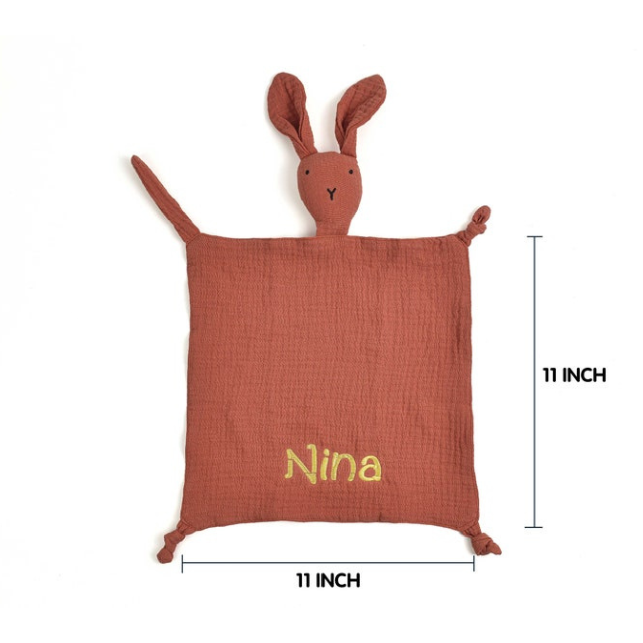 Personalized Baby Embroidery Comforter Sleep Toy | CWToy03