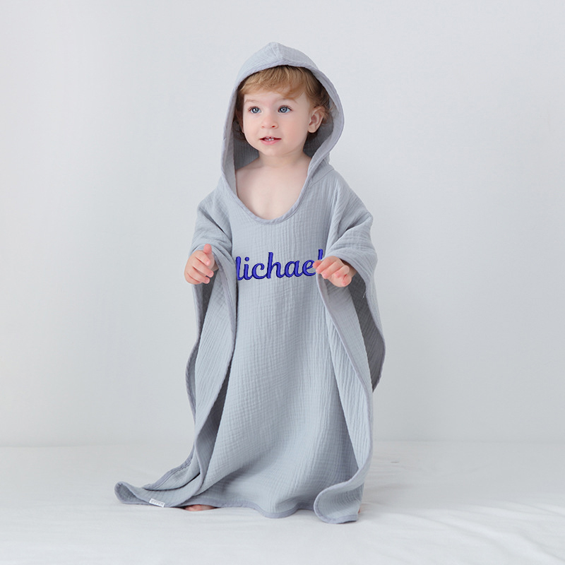 Personalized Kid Summer Hooded Beach Towel